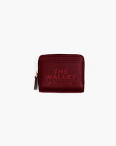 Marc Jacobs The Leather Mini Compact Wallet Cherry WALLETS