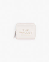 Marc Jacobs The Leather Mini Compact Wallet Cotton WALLETS