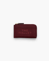 Marc Jacobs The Leather Top Zip Multi Wallet Cherry WALLETS