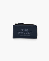 Marc Jacobs The Leather Top Zip Multi Wallet Blue Sea WALLETS