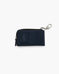 Marc Jacobs The Leather Top Zip Multi Wallet Blue Sea WALLETS