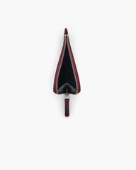 Marc Jacobs The Top Zip Charm Wallet Dark Plum WALLETS|ACCESSORIES