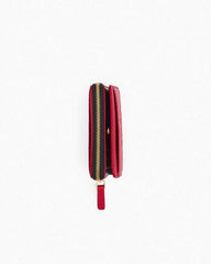 Marc Jacobs The Leather Mini Compact Wallet True Red WALLETS