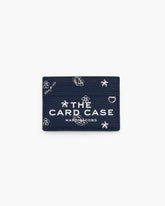 Marc Jacobs The Bandana Card Case Navy Multi WALLETS|NEW ARRIVALS
