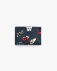 Marc Jacobs The Trinket Utility Snapshot Card Case Navy Multi WALLETS|NEW ARRIVALS