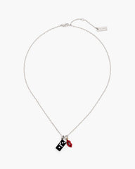 Marc Jacobs The Trinket Pendant Necklace Silver/Multi JEWELRY|NEW ARRIVALS