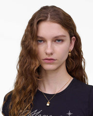 Marc Jacobs The Mini Icon Daisy Necklace Gold JEWELRY|NEW ARRIVALS
