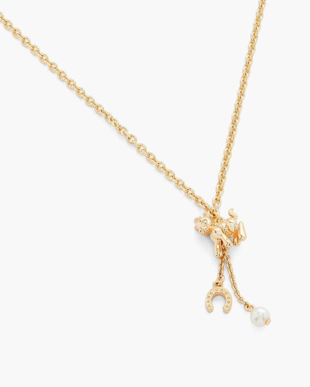 Marc Jacobs The Year Of The Horse Necklace Gold JEWELRY