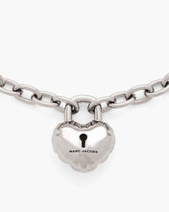 Marc Jacobs The Heart Balloon Necklace Light Antique Silver JEWELRY|NEW ARRIVALS