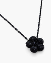Marc Jacobs The Daisy Pave Necklace Black/Black Crystal JEWELRY