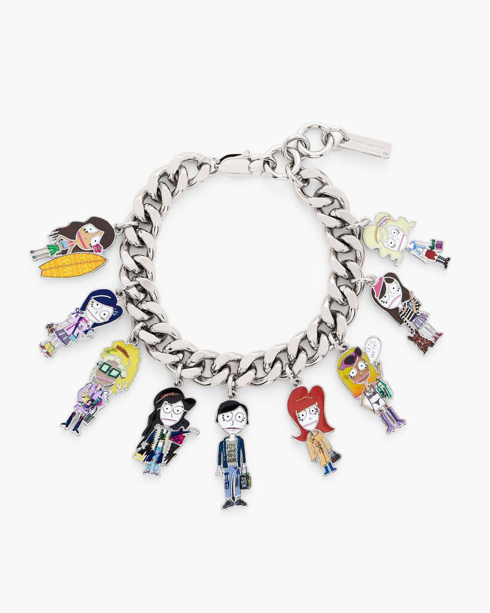 Marc Jacobs The Cities Charm Bracelet Silver/Multi JEWELRY