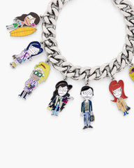 Marc Jacobs The Cities Charm Bracelet Silver/Multi JEWELRY