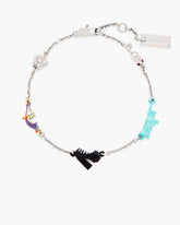 Marc Jacobs The City Station Bracelet New York Silver/Multi JEWELRY