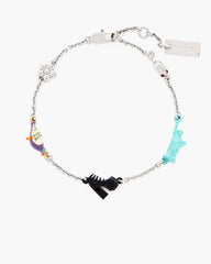 Marc Jacobs The City Station Bracelet New York Silver/Multi JEWELRY