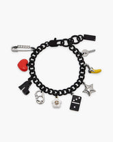 Marc Jacobs The Collector Charm Bracelet Black Multi JEWELRY