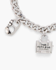 Marc Jacobs The Sticker Charm Bracelet Silver Multi JEWELRY