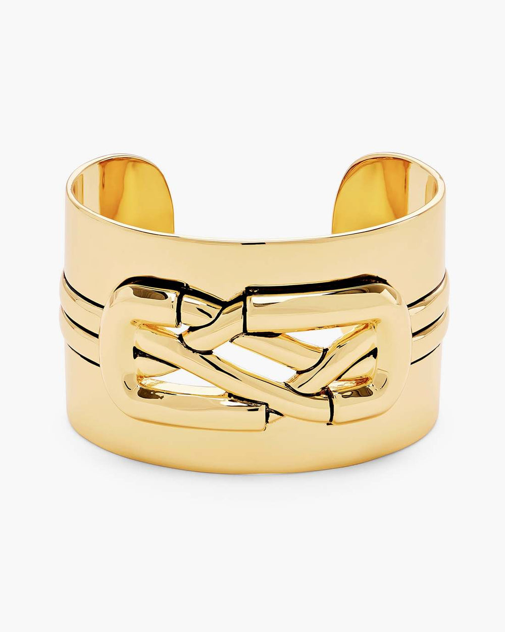Marc Jacobs The Dual Statement Cuff Bracelet Gold JEWELRY
