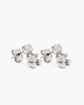 Marc Jacobs The Teddy Bear Stud Earrings Light Antique Silver JEWELRY|NEW ARRIVALS