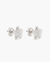 Marc Jacobs The Star Pave Stud Earrings Silver/Crystal JEWELRY|NEW ARRIVALS