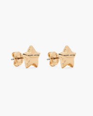 Marc Jacobs The Star Balloon Stud Earrings Light Antique Gold JEWELRY