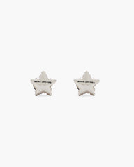 Marc Jacobs The Star Balloon Stud Earrings Light Antique Silver JEWELRY