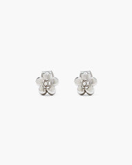 Marc Jacobs The Daisy Earrings Silver/Crystal JEWELRY