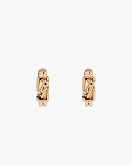 Marc Jacobs The Dual Hoop Earrings Gold JEWELRY