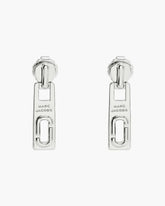 Marc Jacobs J Marc Zipper Earrings Silver JEWELRY