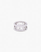 Marc Jacobs The Monogram Ring Silver JEWELRY