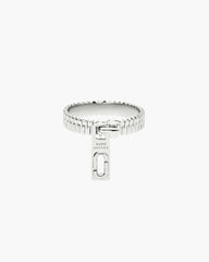 Marc Jacobs J Marc Zipper Ring Silver JEWELRY