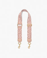 Marc Jacobs The Outline Logo Webbing Strap Rose Multi ACCESSORIES