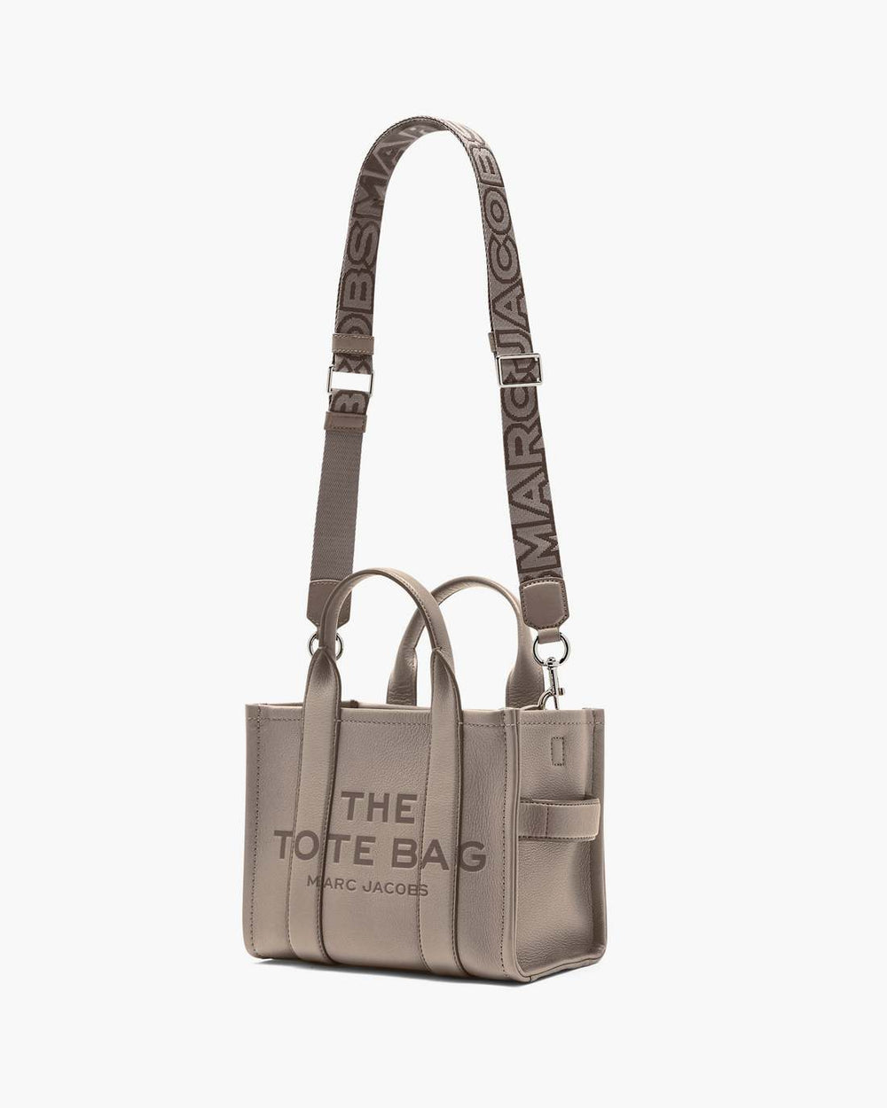 Marc Jacobs The Thin Outline Logo Webbing Strap Cement Multi ACCESSORIES