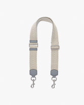 Marc Jacobs The Arrow Webbing Strap Wolf Grey Multi ACCESSORIES