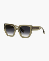 Marc Jacobs The J Marc Square Sunglasses Olive ACCESSORIES