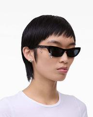 Marc Jacobs The Charm Cat Eye Sunglasses Black ACCESSORIES
