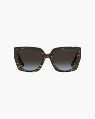 Marc Jacobs The J Marc Square Cutout Sunglasses Havana ACCESSORIES