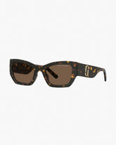 Marc Jacobs The J Marc Square Cat Eye Sunglasses Havana ACCESSORIES