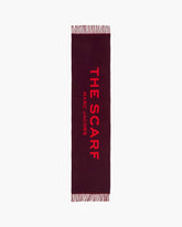 Marc Jacobs The Scarf Dark Plum ACCESSORIES