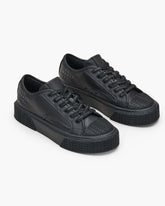 Marc Jacobs The Leather Sneaker Black SHOES