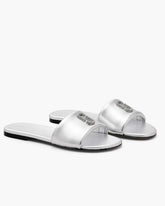 Marc Jacobs The Pave Snapshot Slide Silver SHOES|NEW ARRIVALS