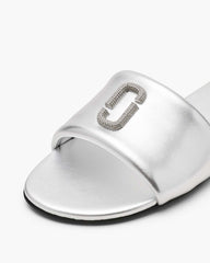 Marc Jacobs The Pave Snapshot Slide Silver SHOES|NEW ARRIVALS