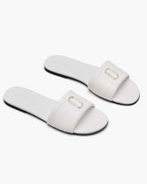 Marc Jacobs The Snapshot Slide Bright White SHOES