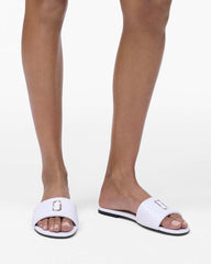 Marc Jacobs The Snapshot Slide Bright White SHOES