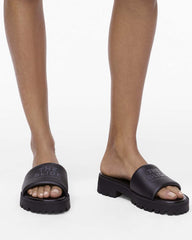 Marc Jacobs The Lug Sole Slide Black SHOES
