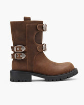 Marc Jacobs The Kiki Moto Boot Tobacco SHOES|NEW ARRIVALS