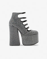 Marc Jacobs The Rhinestone Kiki Ankle Boot Black/Crystal SHOES