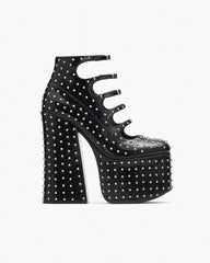 Marc Jacobs The Glam Studs Kiki Ankle Boot Black SHOES