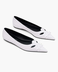 Marc Jacobs The Kat Ballerina Bright White SHOES
