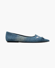 Marc Jacobs The Denim Kat Ballerina Vintage Indigo SHOES