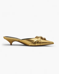Marc Jacobs The Emma Kitten Heel Shiny Gold SHOES